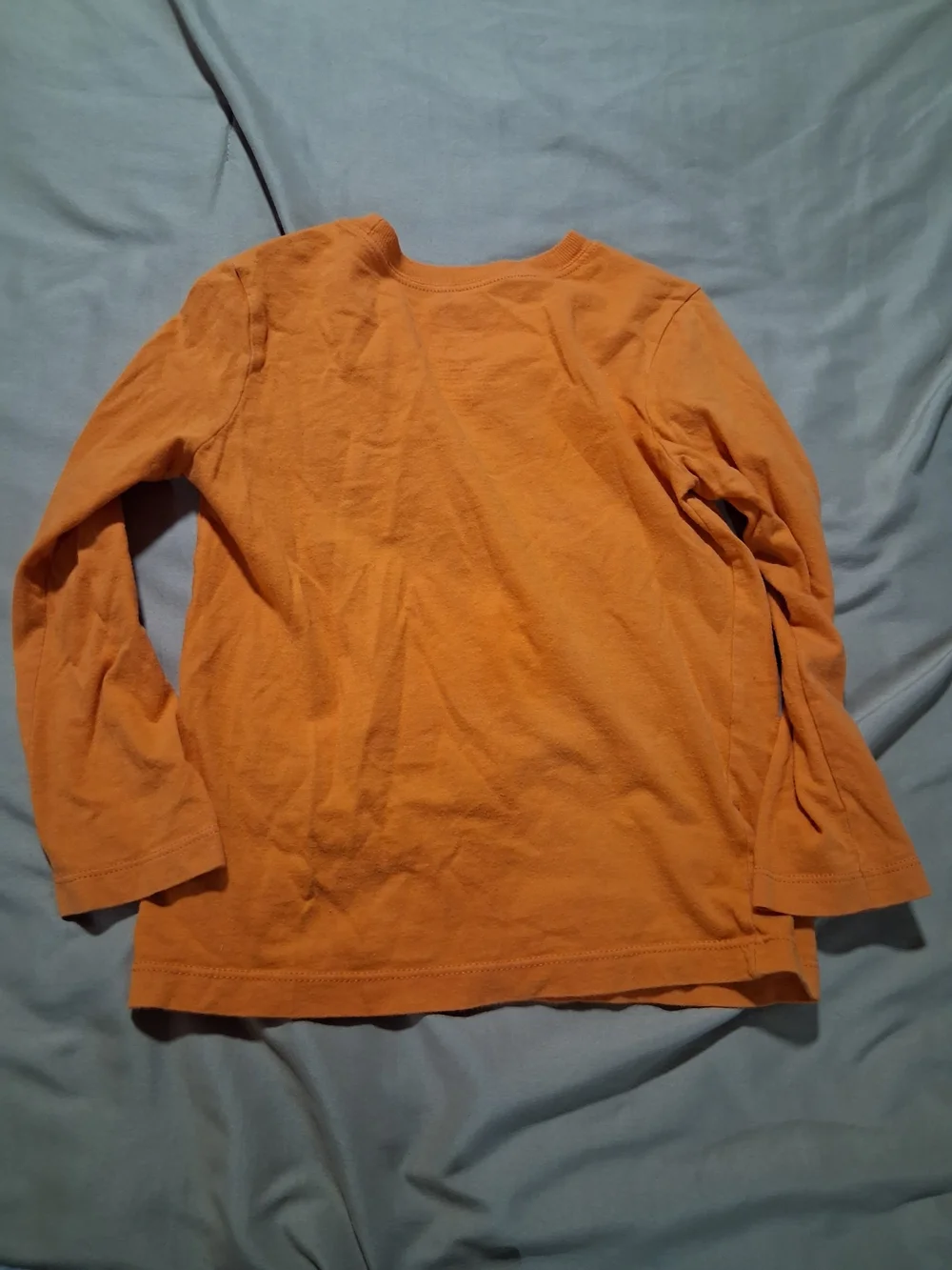 Carter's Orange Excavator Top with Gray Joggers Matching Set 3T